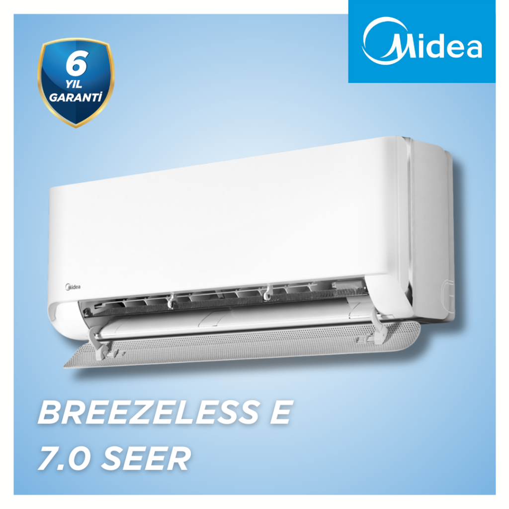 Midea BREEZELESS E Duvar Tipi Klima 12000 BTU (CB1)