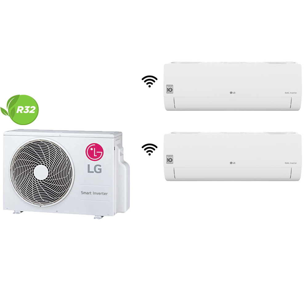 LG Inverter Multi Split Wi-Fi Klima DP2 12K+18K Btu