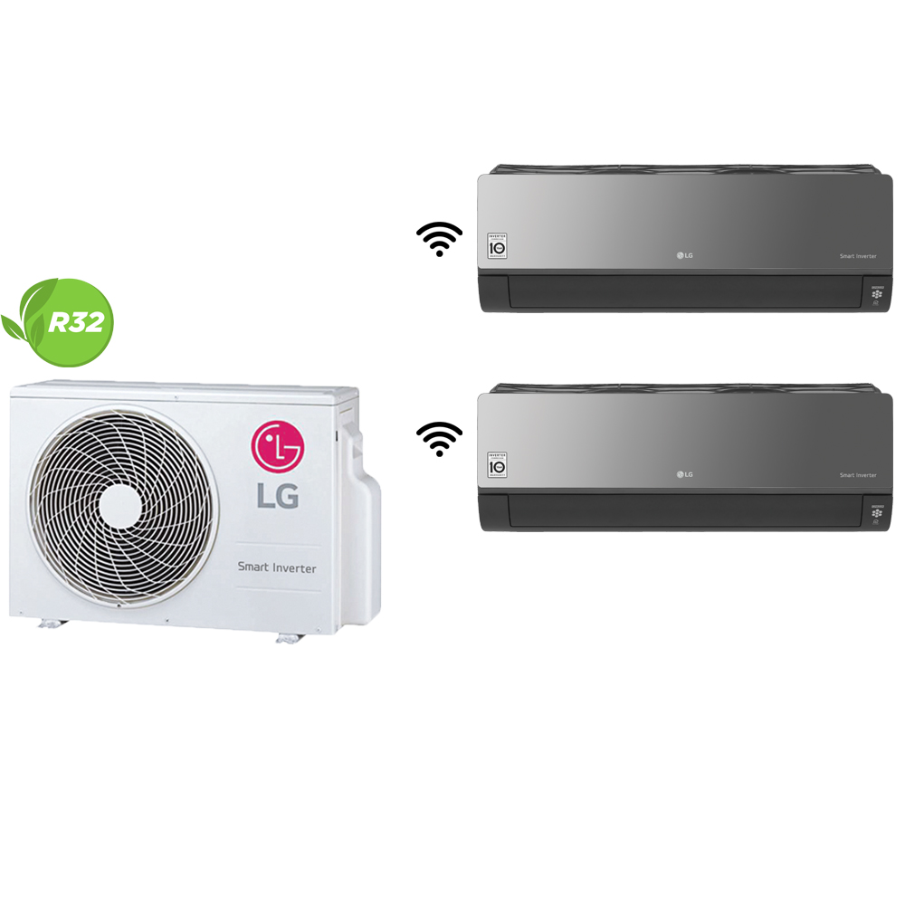LG Inverter Multi Split Wi-Fi Klima AC1 12K+18K Btu